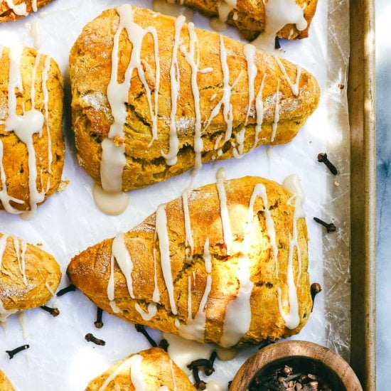 Sourdough Discard Pumpkin Scones