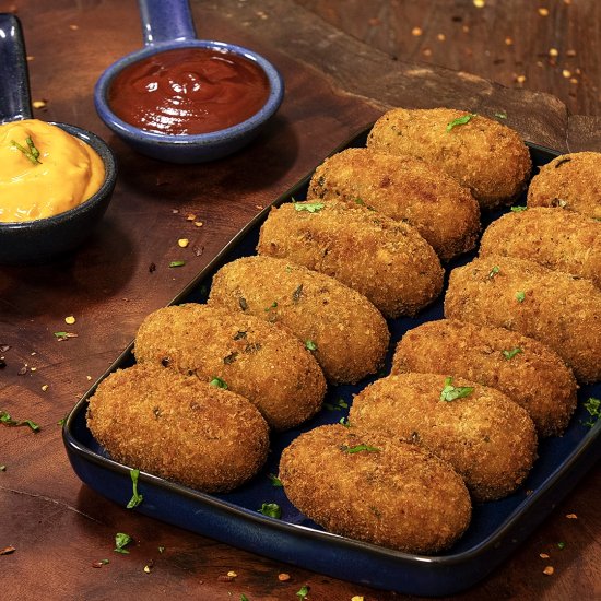 Chili Garlic Potato Bites