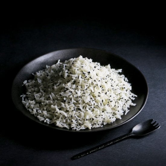 Sesame basmati rice