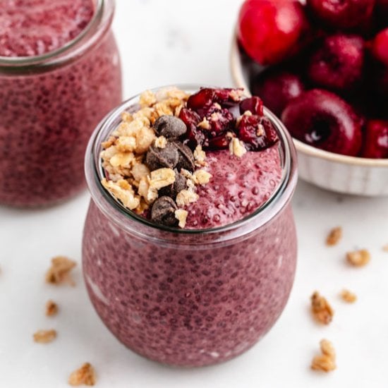 Cherry Chia Pudding