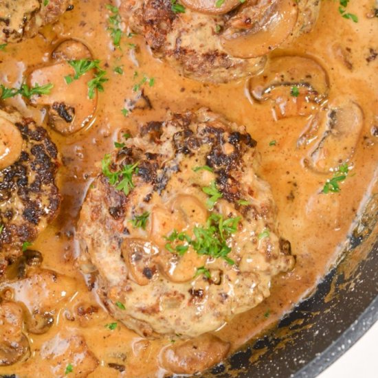 Keto Salisbury Steak