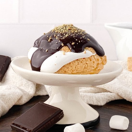 S’mores Cream Puffs