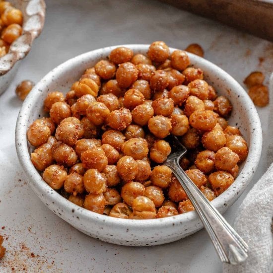 Crispy Roasted Chickpea Recipe
