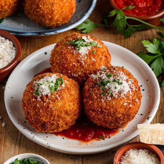 Arancini (Sicilian Rice Balls)