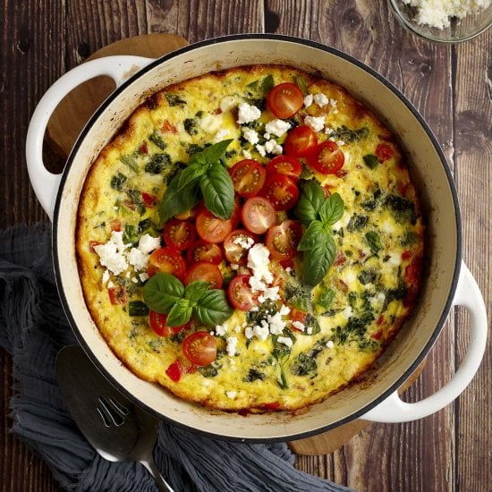 Broccolini Frittata
