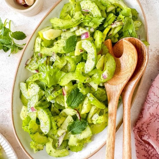 Cucumber Celery Salad