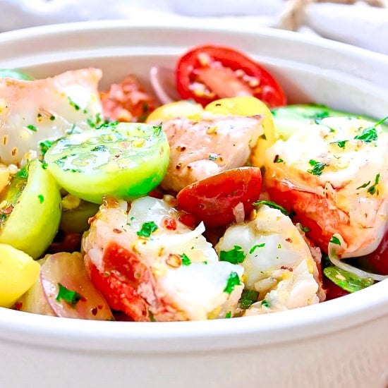 Angry Lobster salad