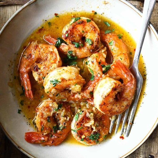 Spicy Drunken Shrimp
