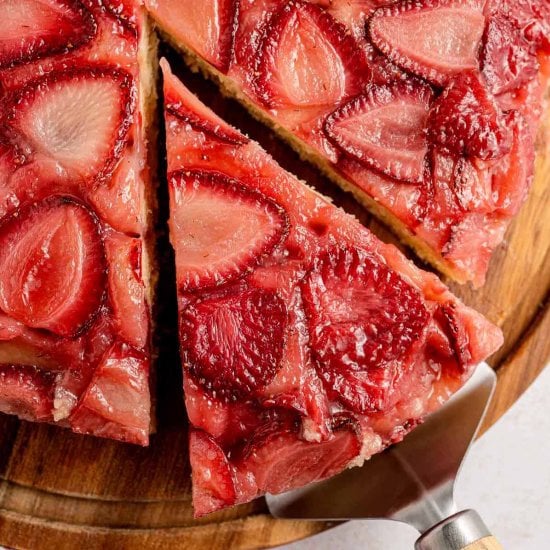 Strawberry Upside Down Cake