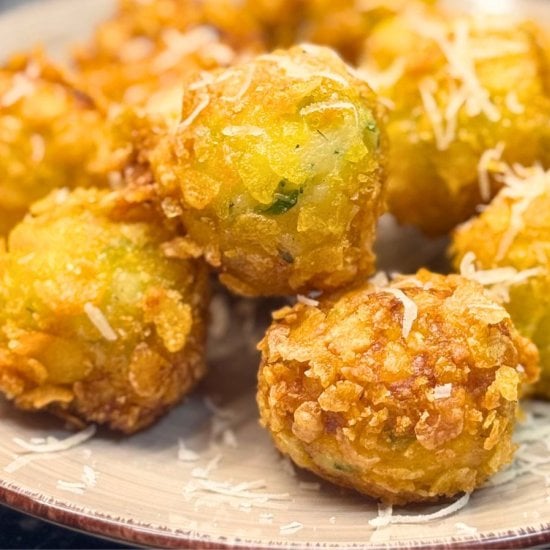 Crispy Potato Cheese Balls