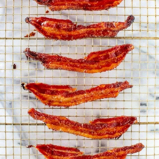 2 Ingredient Candy Bacon