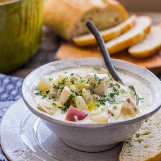 Easy New England Fish Chowder