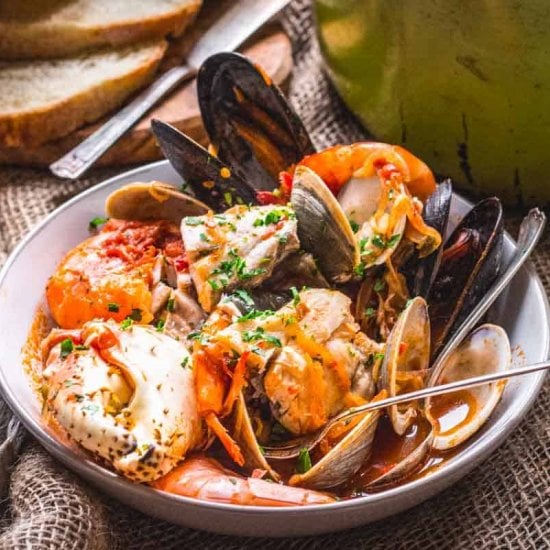 The Feast of the Seven Fishes Menu