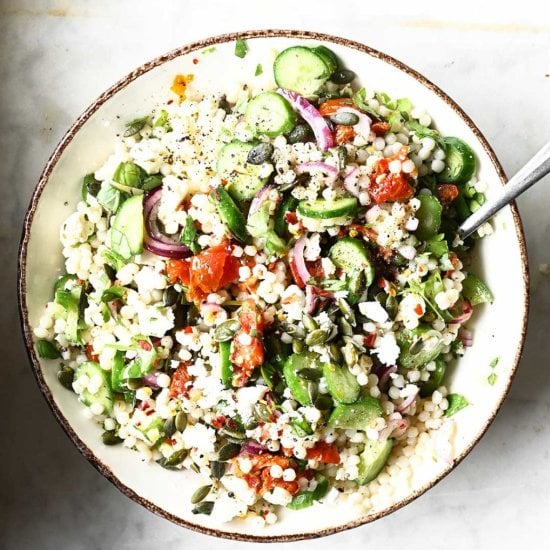 Pearl Couscous Salad