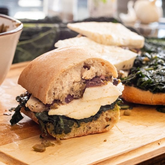 Halloumi Ciabatta
