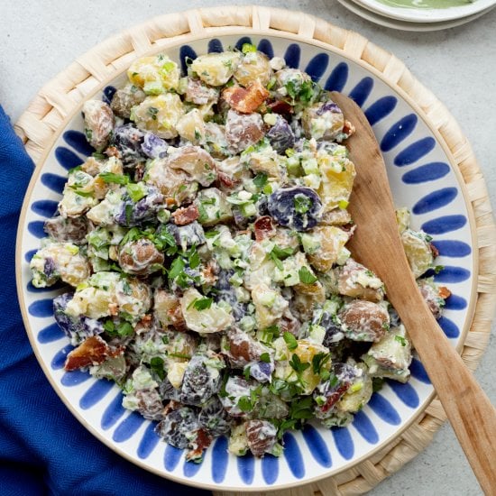 Red, White & Blue Potato Salad