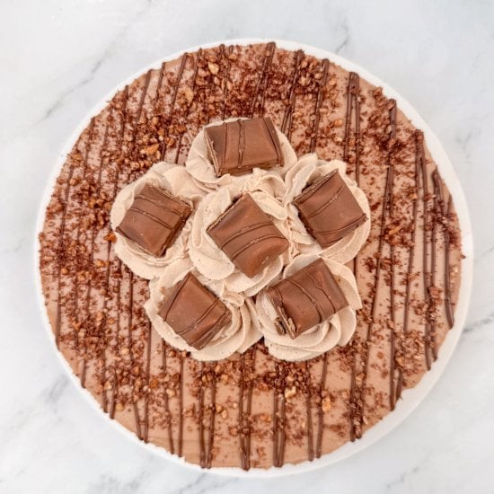 No bake Nutella cheesecake