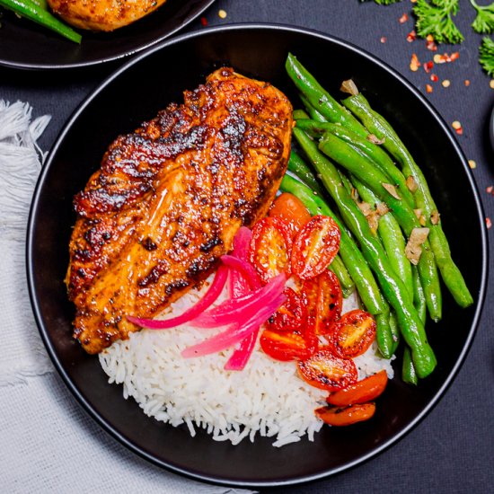 Spicy Cajun Chicken Protein Bowls