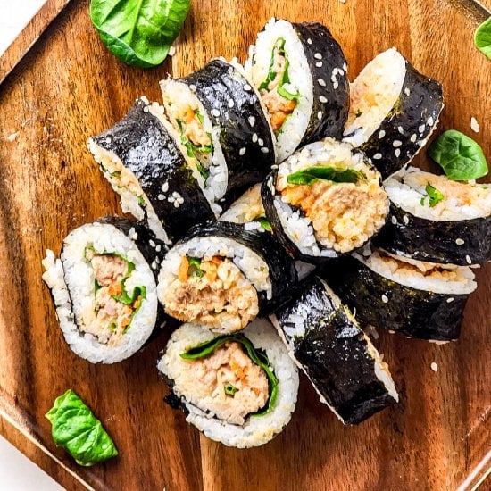 Spicy Tuna Kimbap