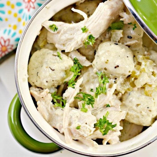 Keto Chicken & Dumplings Recipe