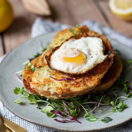 Savory French Toast with Parmesan