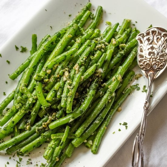 Pan Fried Green Beans
