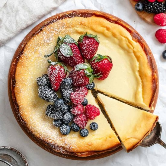 Italian Ricotta Cheesecake