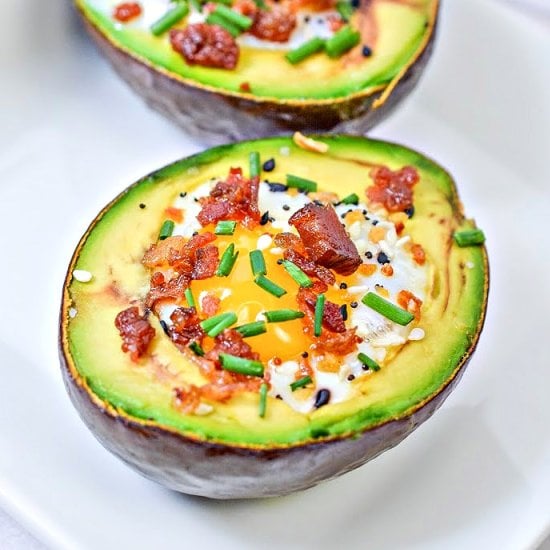 Keto Baked Avocado Egg