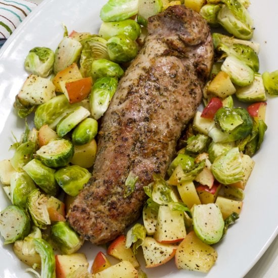 Pork Tenderloin Sheet Pan Dinner