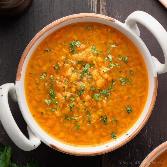 Lentil and Carrot Soup
