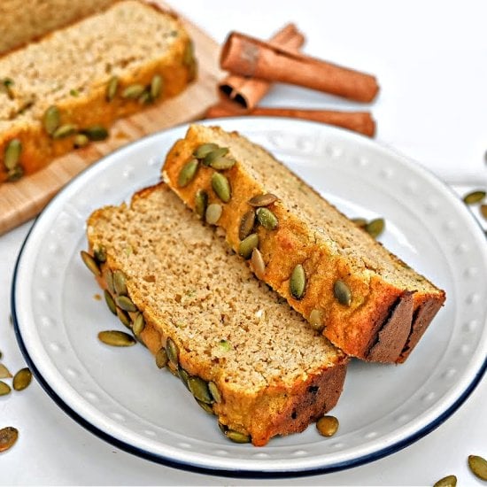 Keto Pumpkin Zucchini Bread