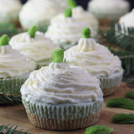 Mini Spruce Tip Cakes