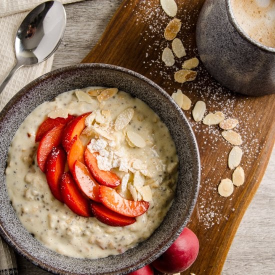 Apricot Almond Protein Oats