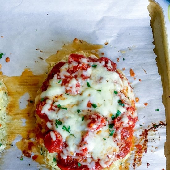 Healthy Turkey Parmesan Meatloaf