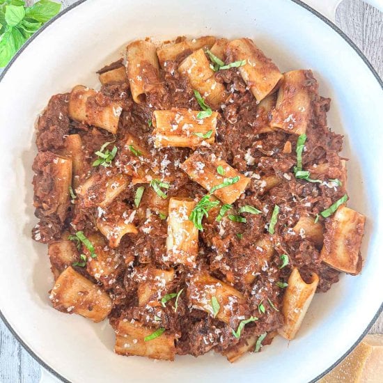 Short Rib Rigatoni