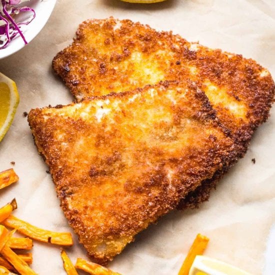 Panko Crusted Fried Fish