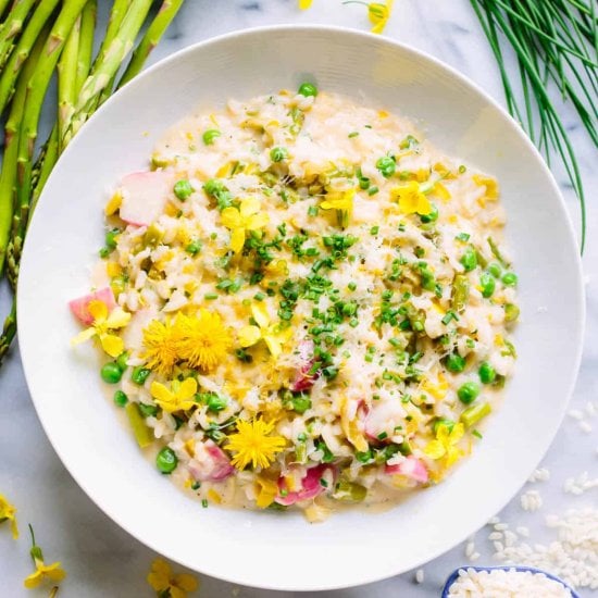 Spring Vegetable Risotto