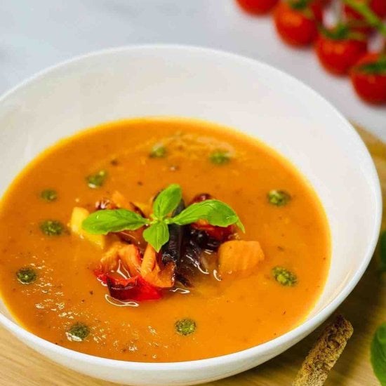 Roasted Vegetable Soup