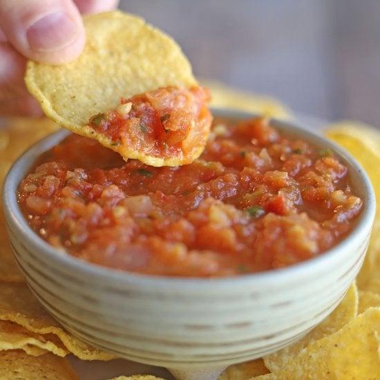 Roasted tomato salsa