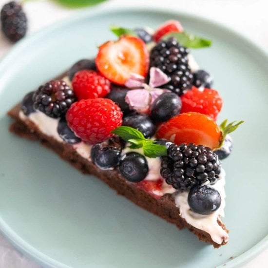 Gluten-Free Dessert Pizza