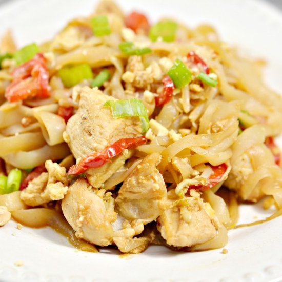 Keto Chicken Pad Thai Recipe