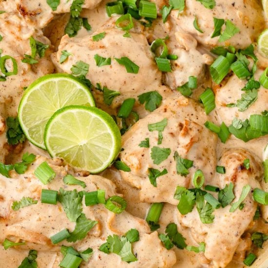 One Pan Coconut Lime Chicken