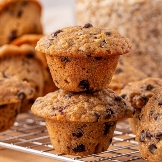 Oatmeal Cookie Mini Muffins