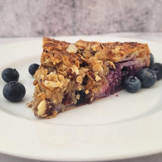 Blueberry Almond Galette