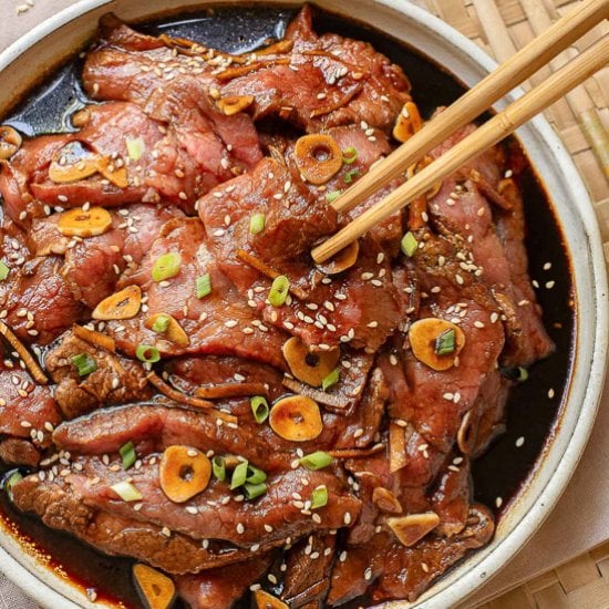 Beef Tataki
