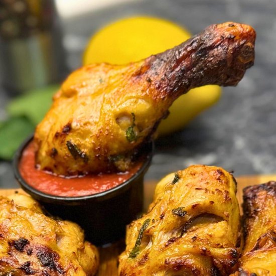 Minty Air Fryer Drumsticks