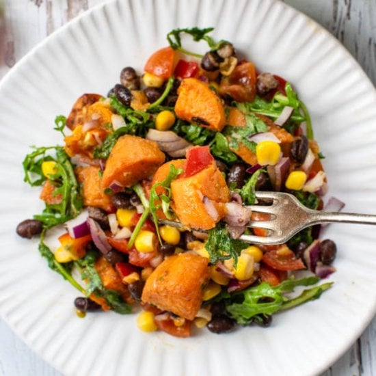 Roasted Sweet Potato Salad