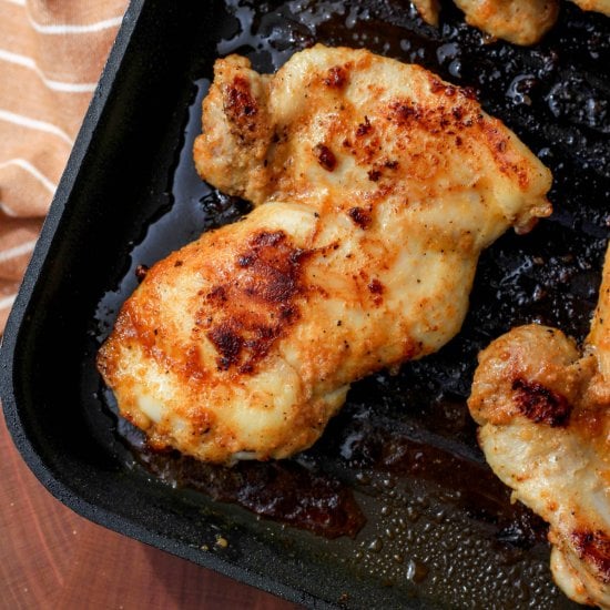 Juicy Grill Pan Chicken Thighs
