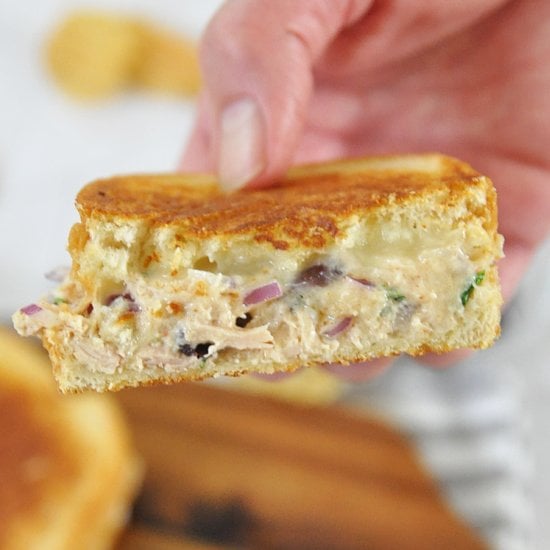 Mediterranean Tuna Melt Sandwich
