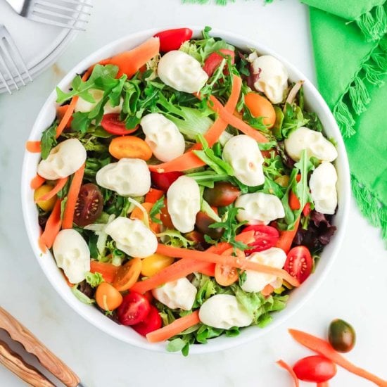 Spooky Halloween Salad